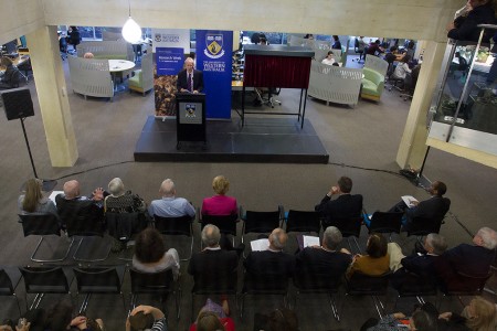 Barry J Marshall Library Dedication and Reception